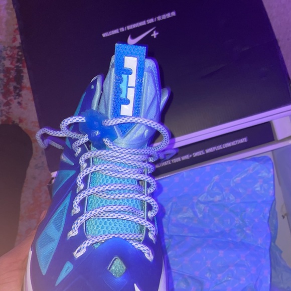 Nike Lebron X Sport Pack Blue Diamond - Picture 4 of 9